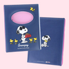 Sun-Star Peanuts Snoopy Notepad - Dark Blue - Limited Edition