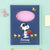 Sun-Star Peanuts Snoopy Notepad - Dark Blue - Limited Edition