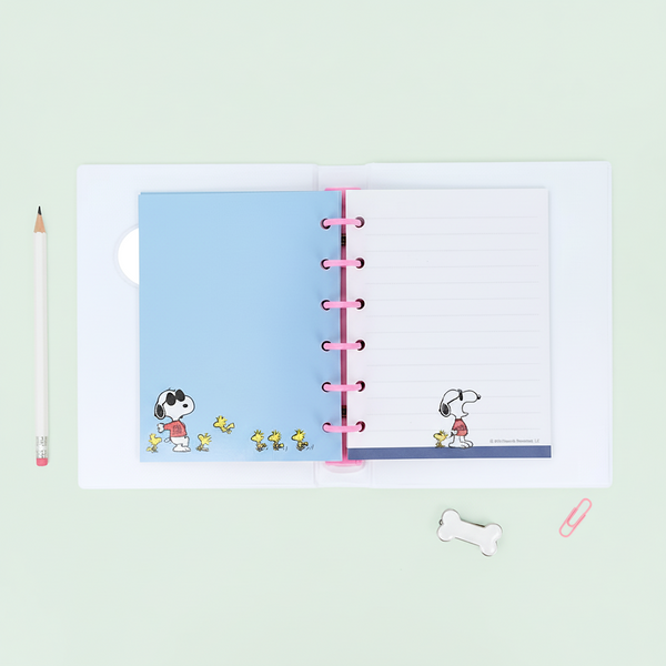 Sun-Star Peanuts Snoopy Notepad - Dark Blue - Limited Edition