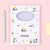 Sun-Star Peanuts Snoopy Notepad - Light Pink - Limited Edition