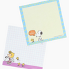 Sun-Star Peanuts Snoopy Square Memo Pad - Pink - New Limited Edition