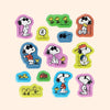 Sun-Star Peanuts Snoopy Stickers - Dark Blue - Limited Edition