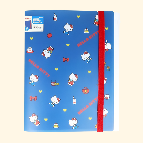Sun-Star Sanrio Hello Kitty Clear Book - A4 - Light Pink - Limited Edition