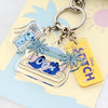 Sun-Star & Disney Stitch Keychain - Limited Summer Edition - Yellow