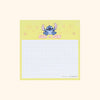 Sun-Star & Disney Stitch Memo Pad - Limited Summer Edition - Beach, Love & Ice Cream