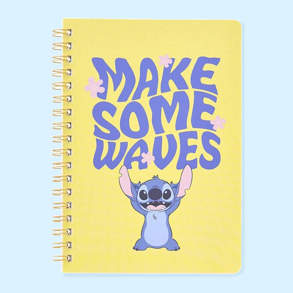 Sun-Star & Disney Stitch Notebook - Limited Summer Edition - Make Some Waves