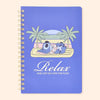 Sun-Star & Disney Stitch Notebook - Limited Summer Edition - Relax