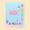 Sun-Star & Nintendo Super Mario Folder With Dividers - Teki - Limited Edition
