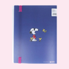 Sun-Star Peanuts Snoopy Clear Book - A4 - Dark Blue - Limited Edition