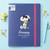 Sun-Star Peanuts Snoopy Clear Book - A4 - Dark Blue - Limited Edition