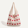 Sweetheart Knit Tote (3 Colors)