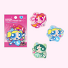 The Powerpuff Girls Large Clear Sticker Set - Limited Aurora Edition