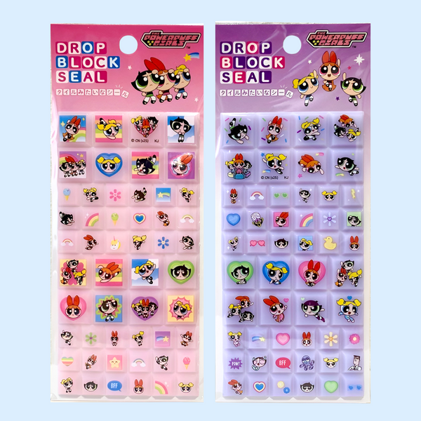 The Powerpuff Girls Drop Block Stickers