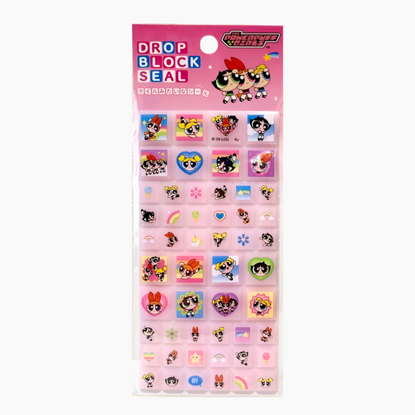 The Powerpuff Girls Drop Block Stickers