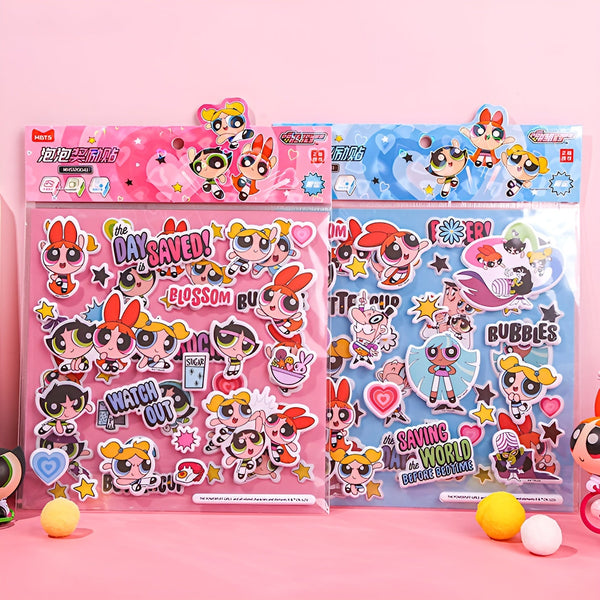 The Powerpuff Girls Large Sticker Set