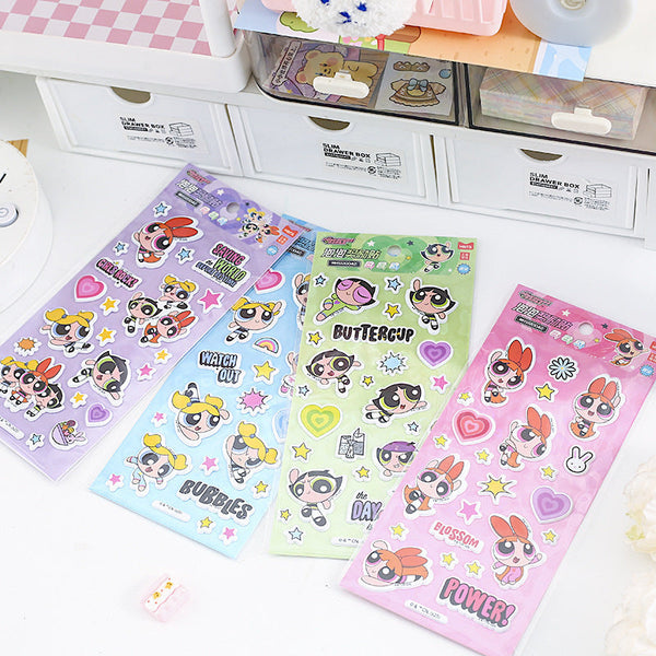 The Powerpuff Girls Puffy Stickers