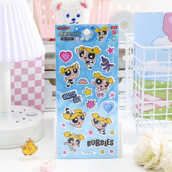 The Powerpuff Girls Puffy Stickers