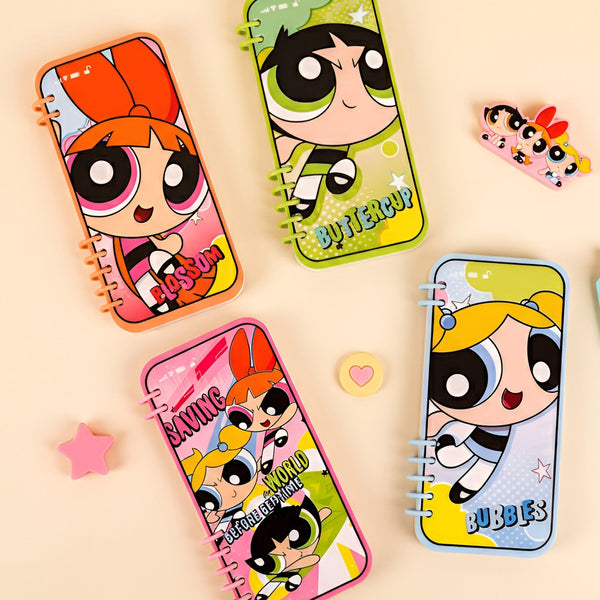 The Powerpuff Girls Spiral Notebook - Sugar, Spice, and Everything Nice