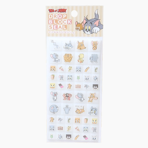 Tom & Jerry Drop Block Stickers