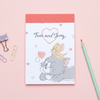 Tom & Jerry Memo Pad - I'm So Lucky To Have a Friend Like You - Hearts