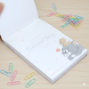 Tom & Jerry Memo Pad - I'm So Lucky To Have a Friend Like You - Hearts