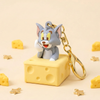 Tom & Jerry Pendant Keychain - I Love Cheese - Limited Edition - Tom