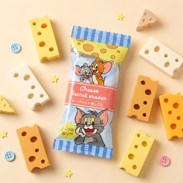 Tom & Jerry Secret Cheese Eraser - Surprise Pack