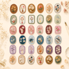 Vintage Botanica Label Stickers