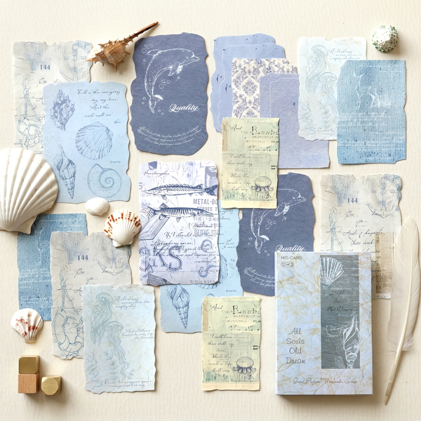 Vintage Botanical Collage Papers