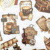 Vintage Café Memoirs Stickers
