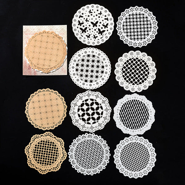 Vintage Crochet Paper Set