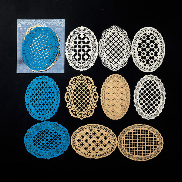 Vintage Crochet Paper Set