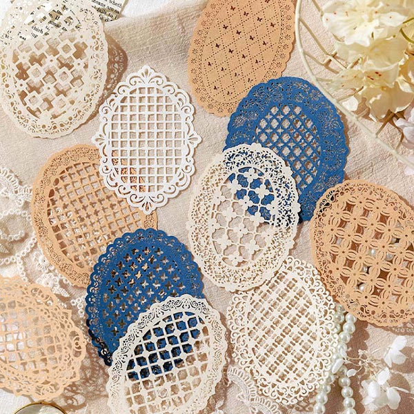 Vintage Crochet Paper Set