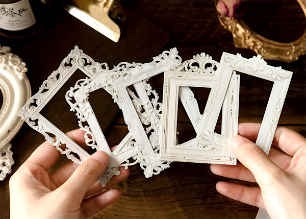 Vintage Frame Scrapbooking Stickers