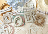 Vintage Frame Scrapbooking Stickers