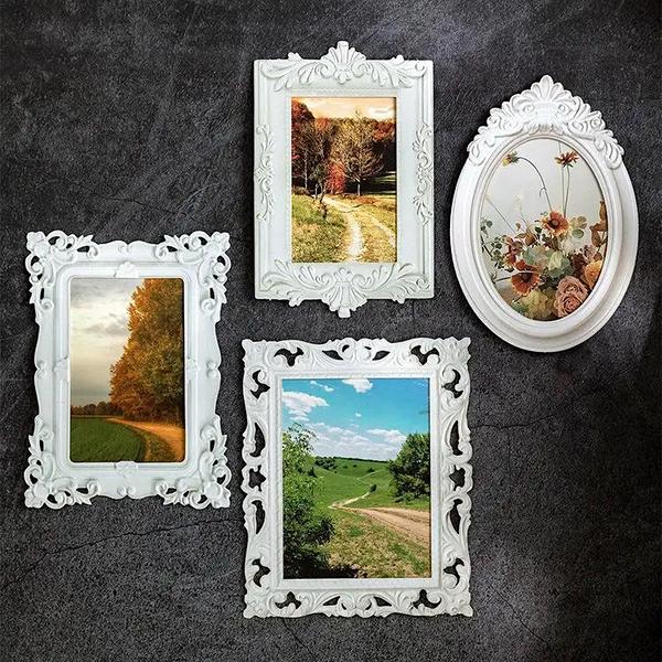 Vintage Frame Scrapbooking Stickers