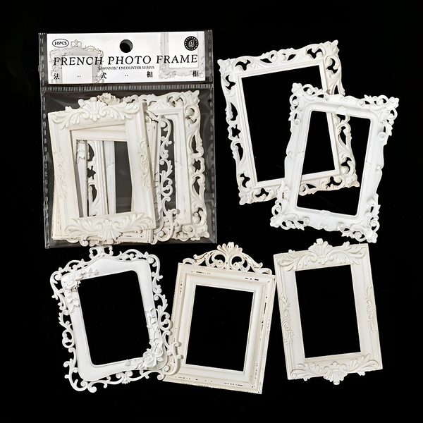 Vintage Frame Scrapbooking Stickers