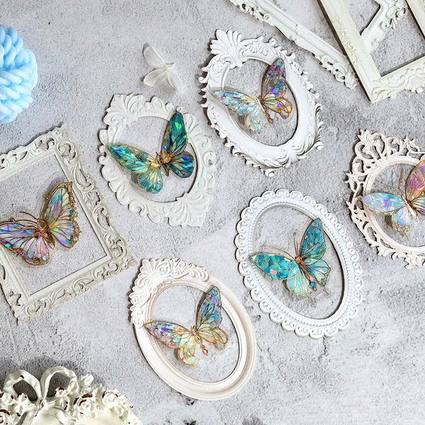 Vintage Frame Scrapbooking Stickers