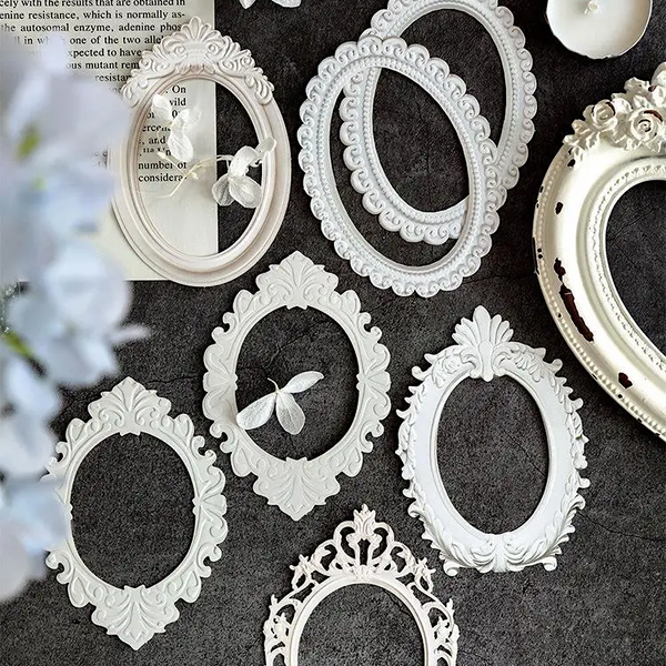 Vintage Frame Scrapbooking Stickers