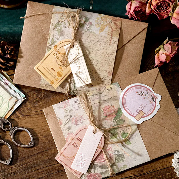 Vintage Scrapbooking Paper Pack