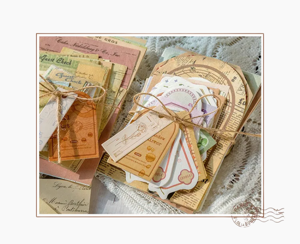 Vintage Scrapbooking Paper Pack