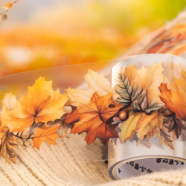 When Leaves Fall Clear Masking Tapes