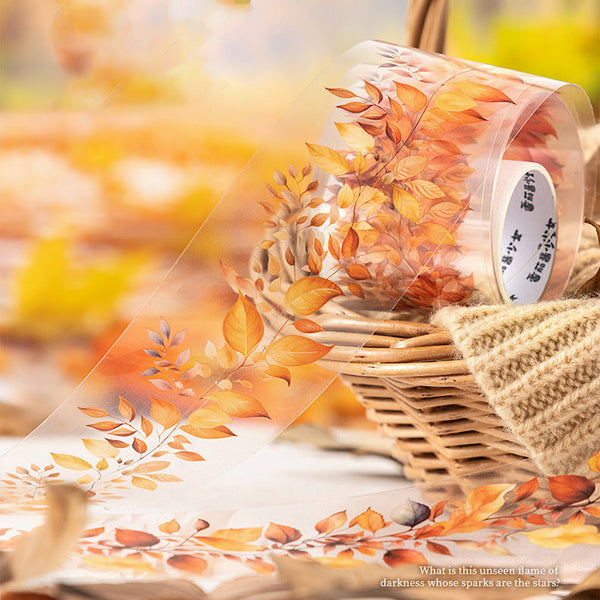 When Leaves Fall Clear Masking Tapes