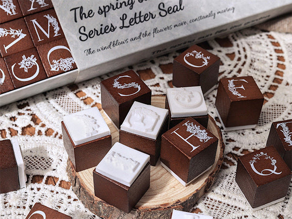 Whimsical Nature Stamp Collection - Alphabet and Numbers