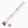 Wisteria Wine Holo Clear Masking Tape - Extra Large