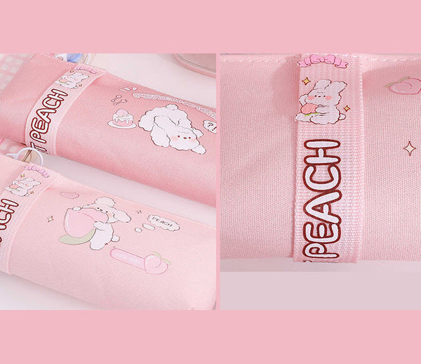 Yamako Sweet Peach Pencil Case