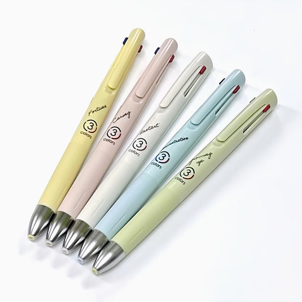 Zebra Blen 3 Color Multi Pen - Limited Lumiere Colors