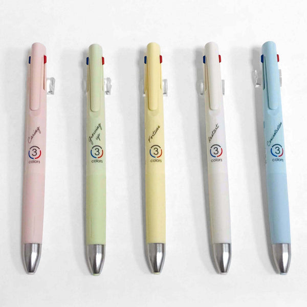 Zebra Blen 3 Color Multi Pen - Limited Lumiere Colors