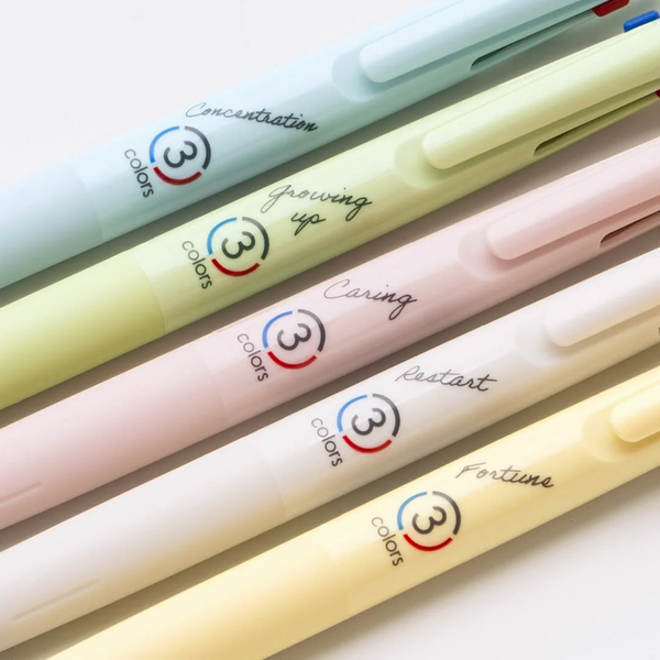Zebra Blen 3 Color Multi Pen - Limited Lumiere Colors