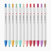 Zebra Clickart Knock Sign Pen 12 Color Set - Light
